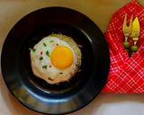 A picture of step 5 of Egg Fried Rice.