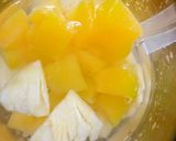 A picture of step 3 of Pine’PumpMagic | Pumpkin Pineapple Smoothie 🍍🎃.