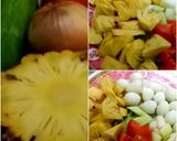 รูปขั้นตอนการทำที่ 2 ของ 🍍🍍ผัดเปรี้ยวหวานไข่นกกระทา🥒🥒
