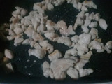 Salsa de pollo al verdeo
