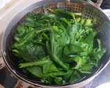 รูปขั้นตอนการทำที่ 1 ของ คะน้าฮ่องกงน้ำมันหอย low carb