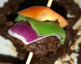 A picture of step 7 of Beef skewers.