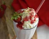 Kek Keju Kocak Strawberi