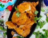 A picture of step 6 of Crispy potato pakoda.