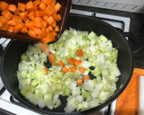 Foto del paso 2 de la receta: Crema de puerro y calabacín
