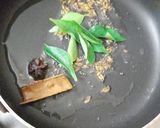 A picture of step 2 of Babugoshas khatti meethi sabji.