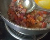A picture of step 3 of Punjabi tadka soupy maggi.
