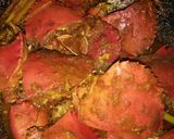 Foto langkah ke 4 dari resep Kepiting saos asam pedas.
