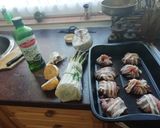 Sült spárga és bacon májas recept fázis 1 fotója