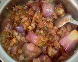 Foto langkah ke 1 dari resep Terong msk dengan daging cincang.