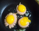 Foto langkah ke 5 dari resep Grill sosis telor ceplok.