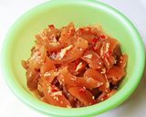 Hình bước làm 2 của món DƯA MẮM trộn miền Tây