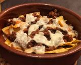 A picture of step 5 of Mexican Nachos with Poblano Peppers.