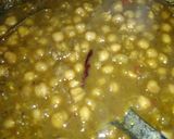 A picture of step 7 of Chole in my style.