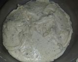 A picture of step 3 of Nankhatai.