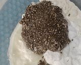 A picture of step 3 of No Egg Chia Seeds - Cranberry Pancake 🥞.