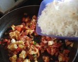 A picture of step 4 of Paneer Tava Pulao.