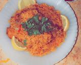 صورة لخطوة 10 من وصفة كبسه دجاج خفيف ولزيزة