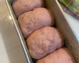 Foto langkah ke 6 dari resep Roti Sobek Ubi Ungu.