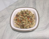 عکس مرحله 8 از دستور سالاد ماکارونی با مرغ 🥗