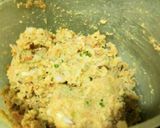 A picture of step 2 of Upma and peas kabab.