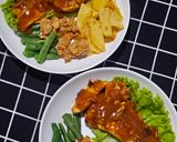 Foto langkah ke 5 dari resep BBQ Mayo Chicken Steak 🍖.
