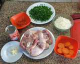 Foto del paso 1 de la receta: Guiso de arroz con pollo