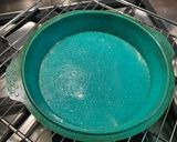 Une image de l'étape 11 de Flan sans pâte aux groseilles noires et abricots.