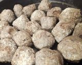 Foto del paso 3 de la receta: Albóndigas con avena y puré de papas