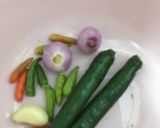 Foto langkah ke 1 dari resep Cumi asin (Cabe ijo).