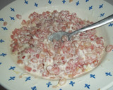 Foto del paso 5 de la receta: Granada con mousse de queso y plátano