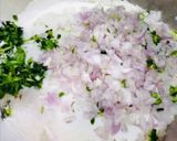 A picture of step 1 of Instant Onion Rava Dosa.