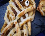 Foto del paso 6 de la receta: Momias dulces de hojaldre rellenas de manzana caramelizada
