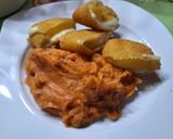 Édes chilis, fűszeres édesburgonya püré recept fázis 4 fotója