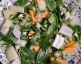 শীতের সব্জী দিয়ে মুগ মসুর ডাল (shiter sabji diye moong dal recipe in Bengali) রেসিপি ধাপ - 2 ছবি
