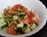 Foto del paso 2 de la receta: Ensalada con garbanzos