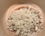 A picture of step 1 of Sweet Mango Chutney.
