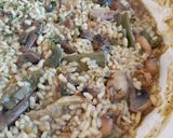 Foto del paso 10 de la receta: Arroz de aprovechamiento de mar, montaña y huerto