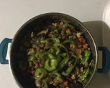 A picture of step 9 of Vegetable Sauce with fried Rice.