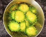 A picture of step 2 of Crispy Spicy karela Fry.