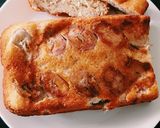 A picture of step 4 of Upside down banana loaf.
