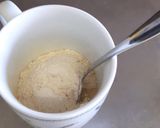 A picture of step 4 of Banana Mugcake.
