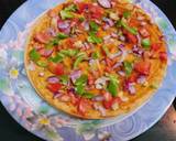 Jowar-Bajra Khakhra Pizza recipe step 3 photo
