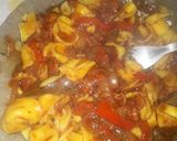 Foto del paso 9 de la receta: Pastas con salsa con panceta