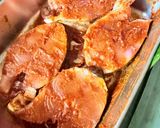 Gambar langkah 2 resipi 👩‍🍳Ikan Tenggiri Bakar Daun Pisang.