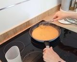A picture of step 3 of Traditional Manchegan Gachas.