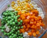 Foto del paso 2 de la receta: Ensalada de pollo con verduras