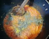 Foto del paso 3 de la receta: Espaguetis con salsa Pomodoro y cubos de milanesa de cerdo
