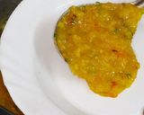 A picture of step 6 of Dal khichdi.