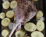 Foto del paso 4 de la receta: Pata / Pierna de cordero al horno